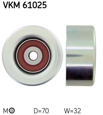 Galet enrouleur de courroie d'accessoire SKF ref. VKM 61025